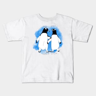 sphen and magic gay penguins Kids T-Shirt